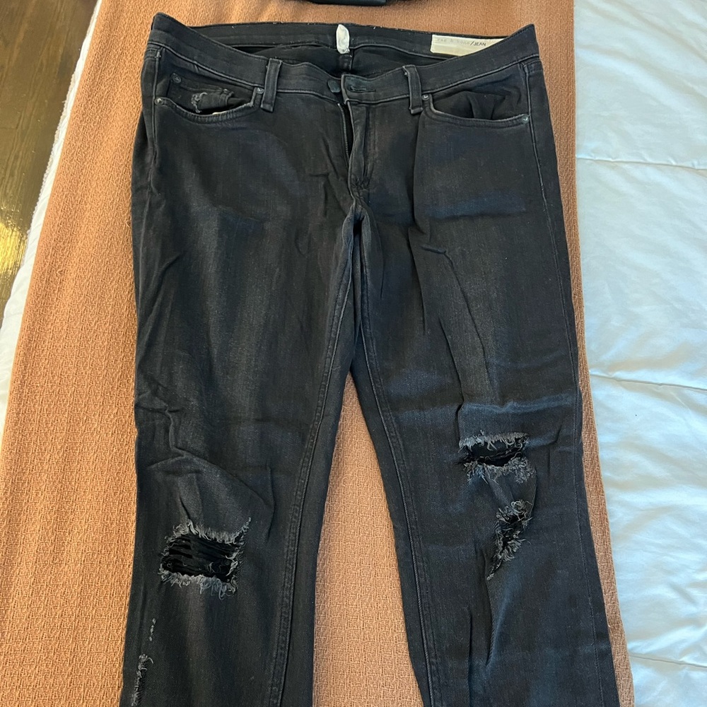 Rag & Bone ripped skinny jeans - size 30